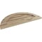 Ekena Millwork Timberthane Pecky Cypress Half Round Faux Wood Non-Functional Gable Vent, Primed Tan, 30"W x 15"H GVURHR30X15DPCPR - alternate 3